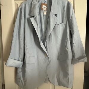 Women's Light Blue Blazer